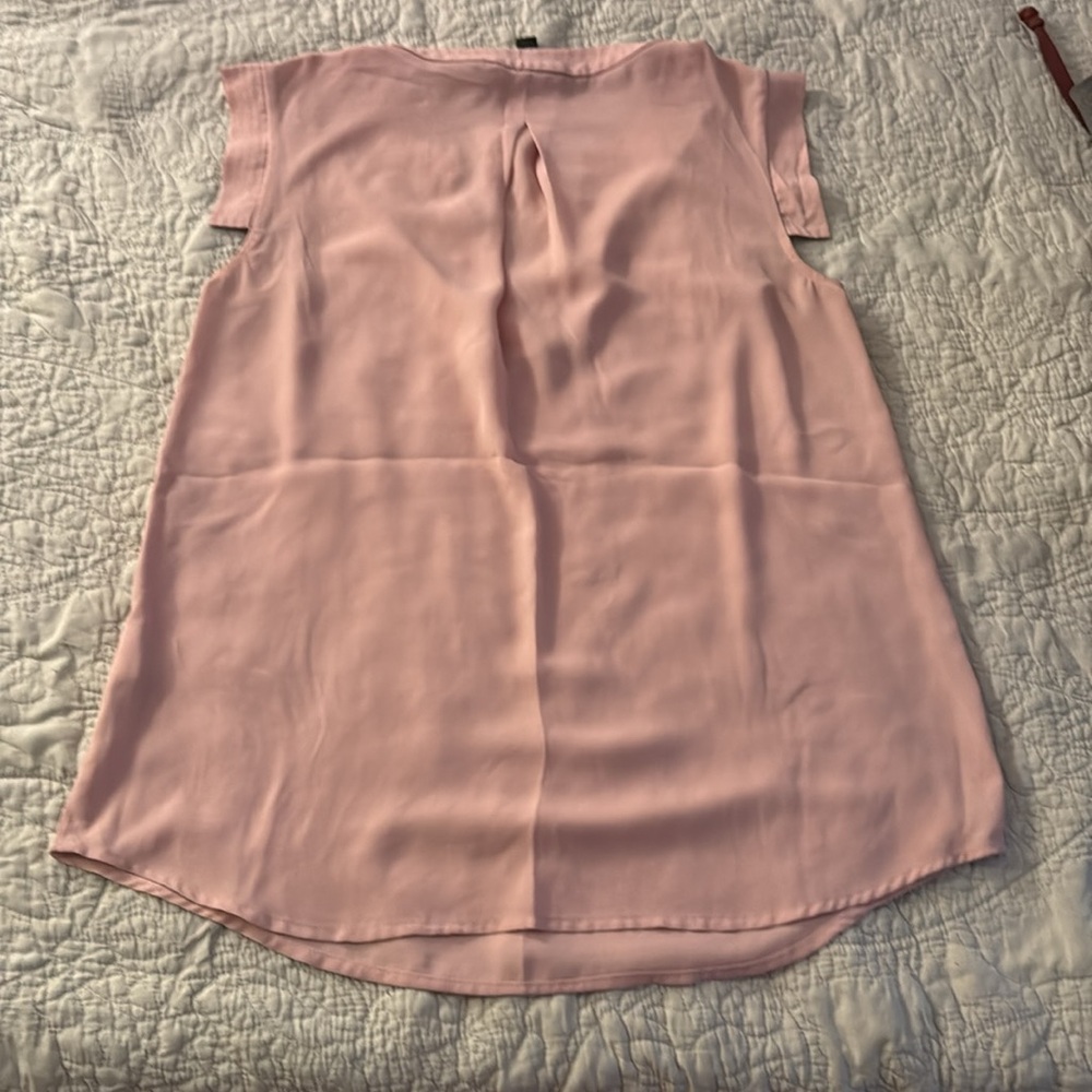 J. Crew Light Pink Women's Blouse - Picture 2 of 4